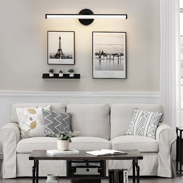 Wall lights behind sofa 2025