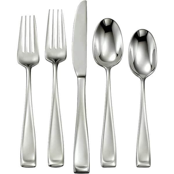 Oneida T711065D Moda 65-Piece Flatware Set, Service for 12