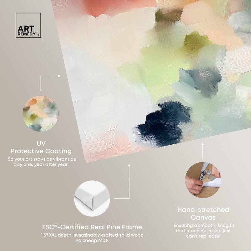 Dreamlike Hues I Canvas by Art Remedy, Gallery Wrapped