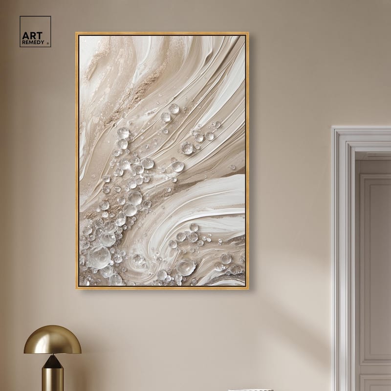 Viscous Veils III Canvas by Art Remedy