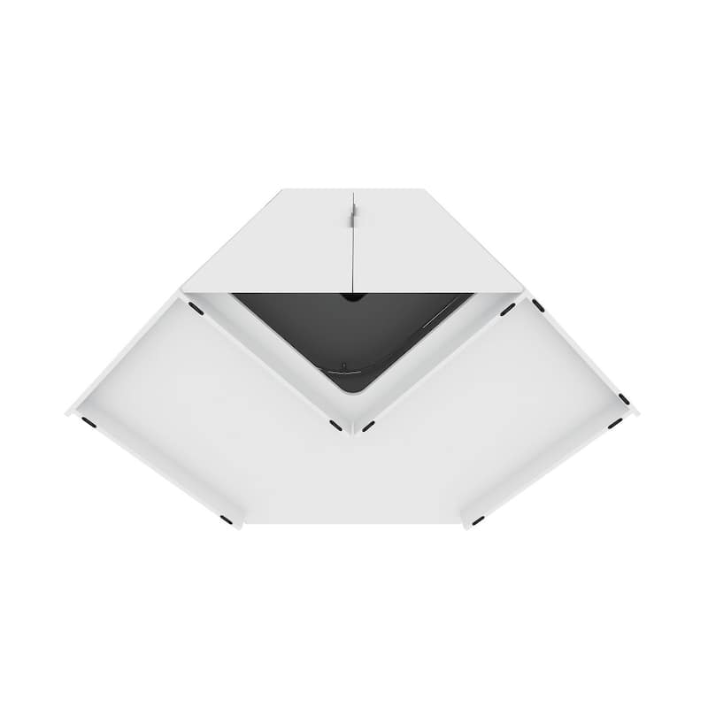 Manhattan Comfort Mulberry 2-Piece Wardrobe Closet