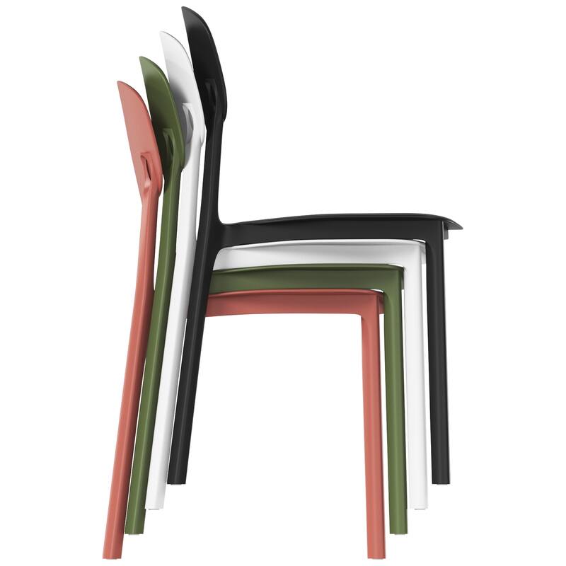 Frond and Form 4-Person Outdoor Round Dining Set