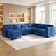 Option Blue/6-Seat Sofa