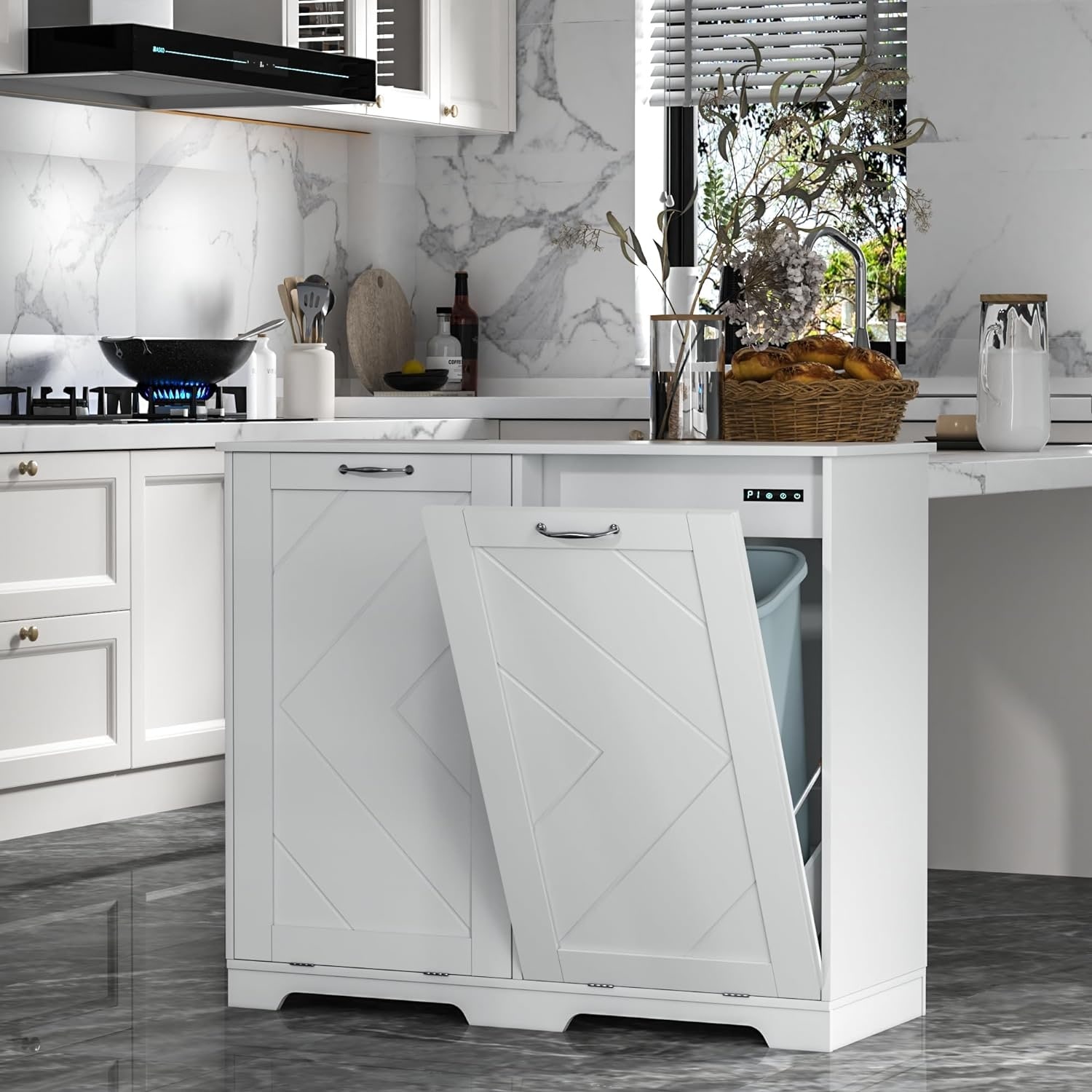 Wood Kitchen Trash Cans Bed Bath Beyond
