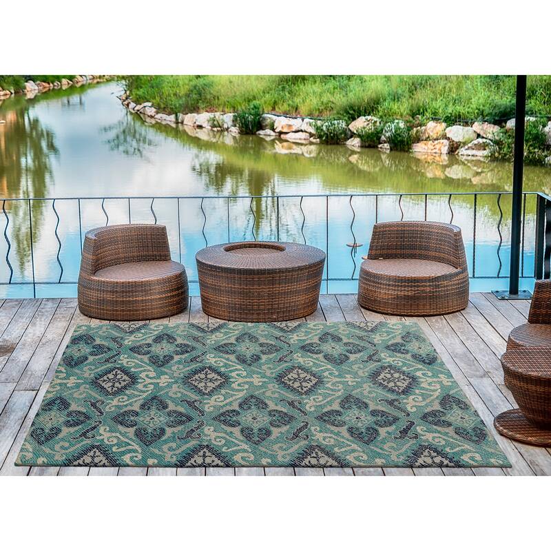 Weathered Collection - 4' x 6' - Teal
