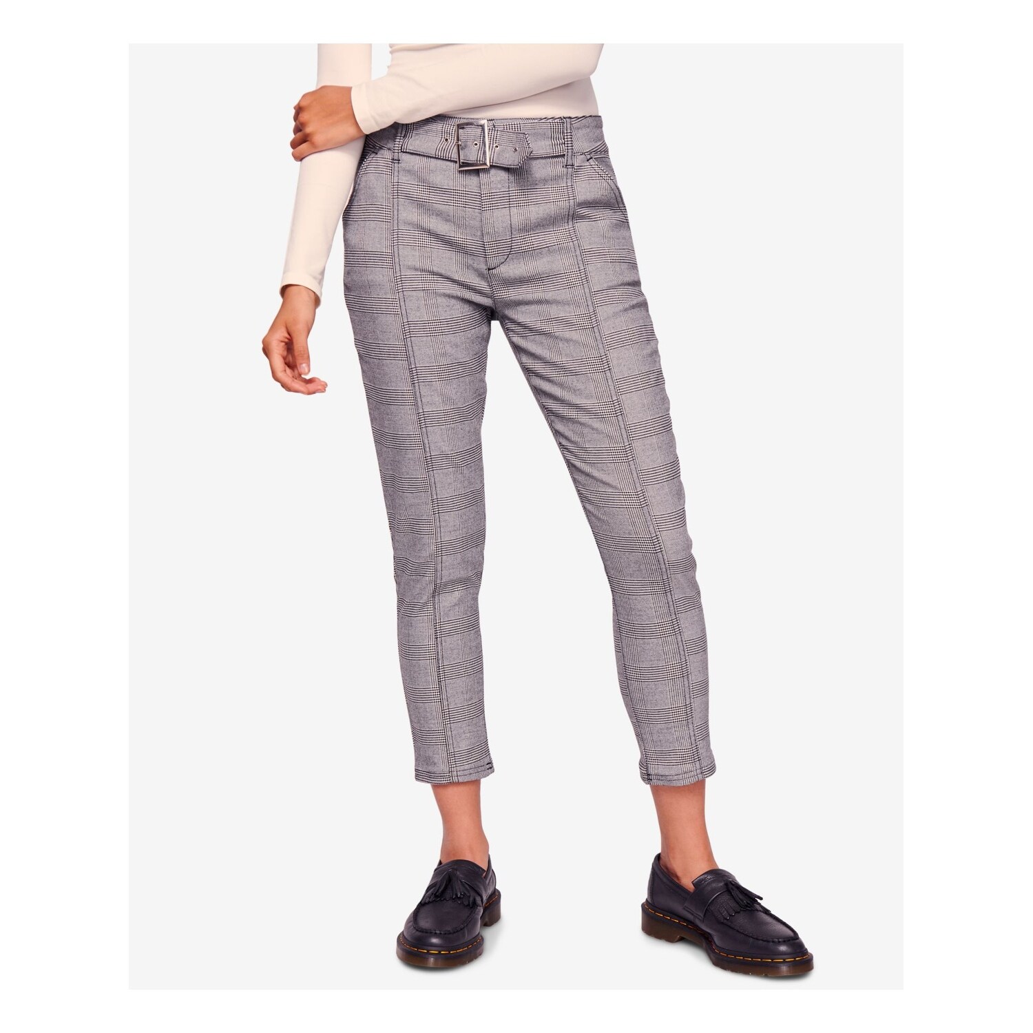 black striped pants womens