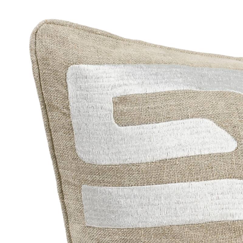 Villa by Classic Home Zelo Linen Blend Throw Pillow