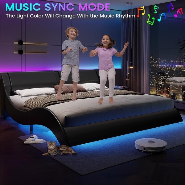 crown bed datype 青 Qeetex Full Size Bed Frame with 4 Storage Drawers and