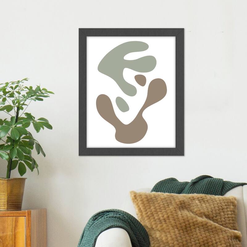 Nature Creative - Modern Abstracts 9 - Framed Wall Art