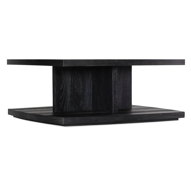 Hooker Furniture 6150-80210 43" Wide Wood Veneer Coffee Table - Black