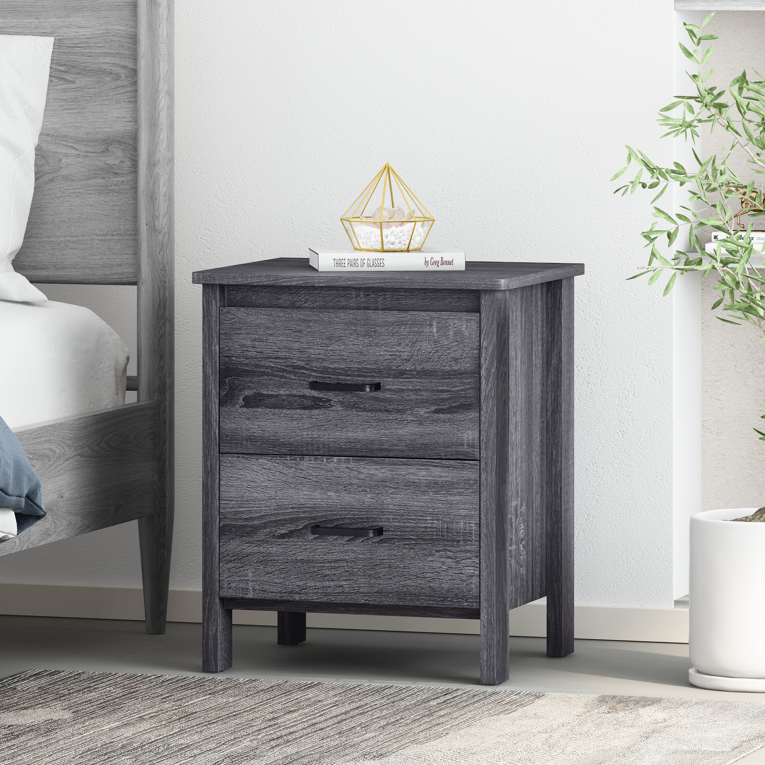 Bedroom Bedside Table Side Table, Coffee Table Accent Cabinet