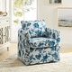 preview thumbnail 18 of 51, HULALA HOME Erkenbald Modern Slipcovered Swivel Chair with Reversible Cushion and Washable Cover