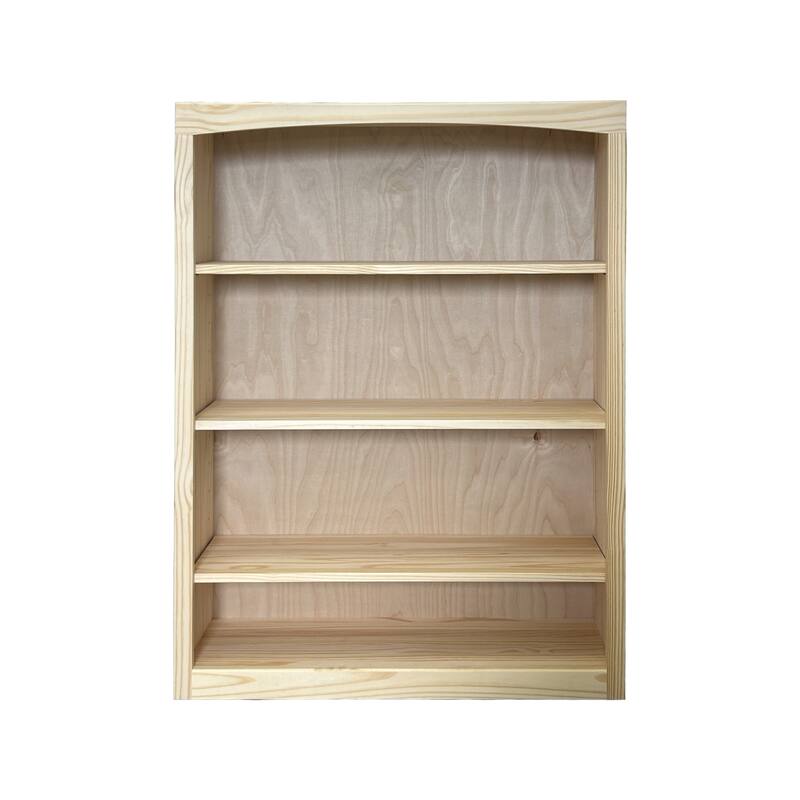 Arch+Haven Solid Wood Bookcase 36 x 48