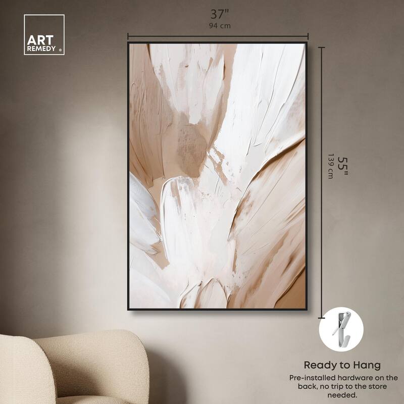 Fawn and Frost Canvas by Art Remedy