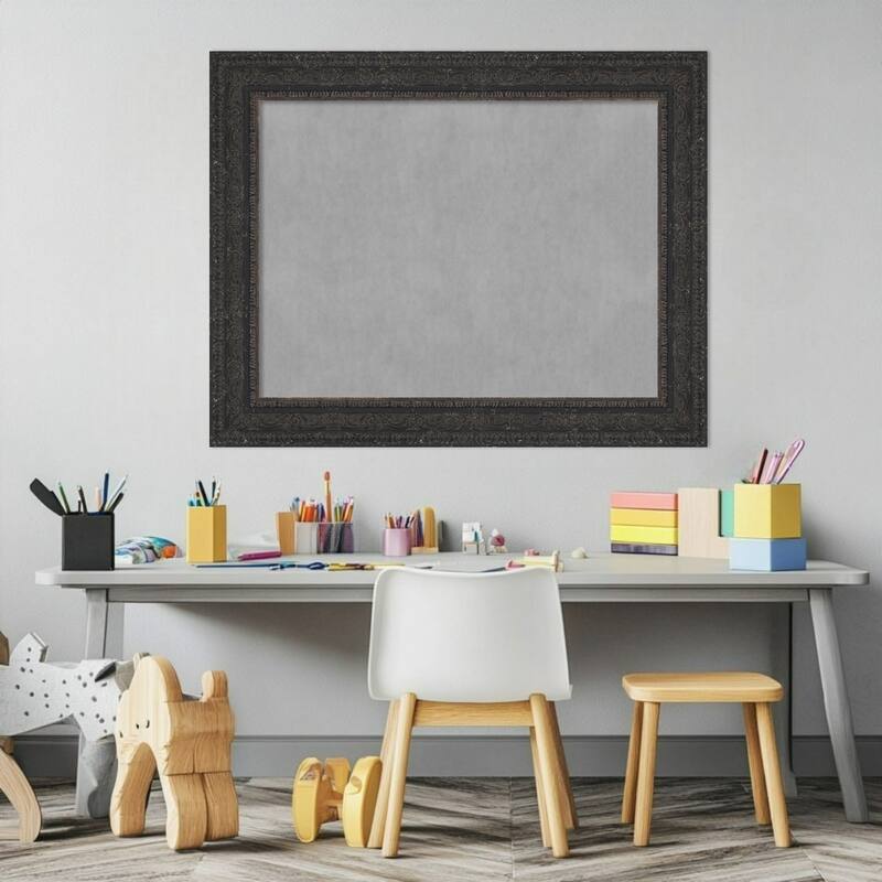Amanti Art Attic Aged Black Framed