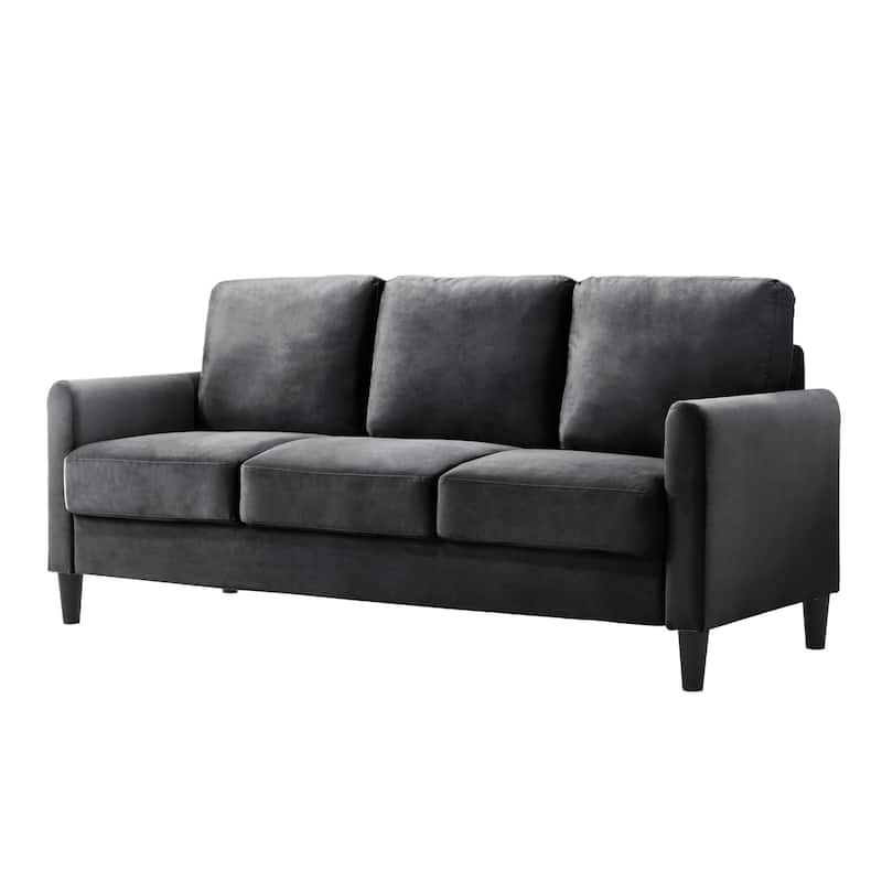 Clayfell Airell Velvet Arm Living Room Set