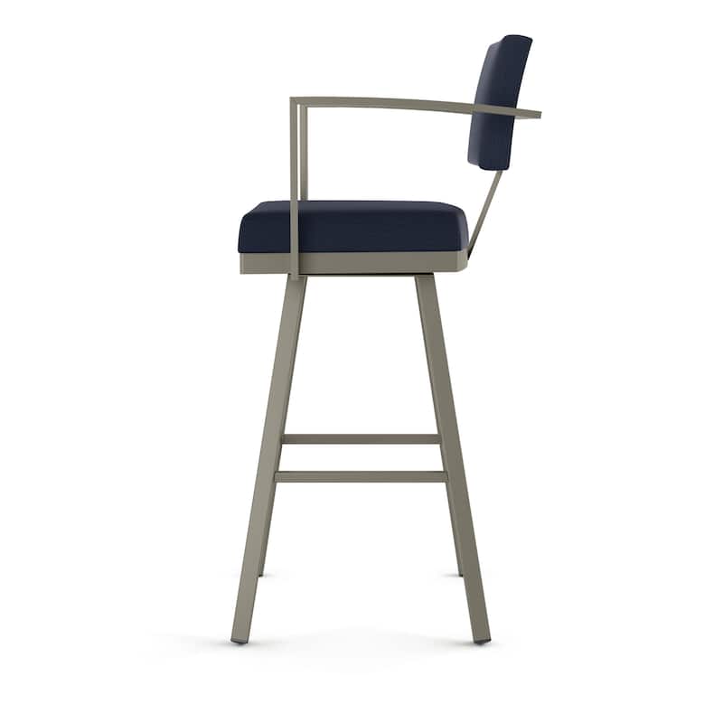 Amisco Akers Swivel Bar Stool