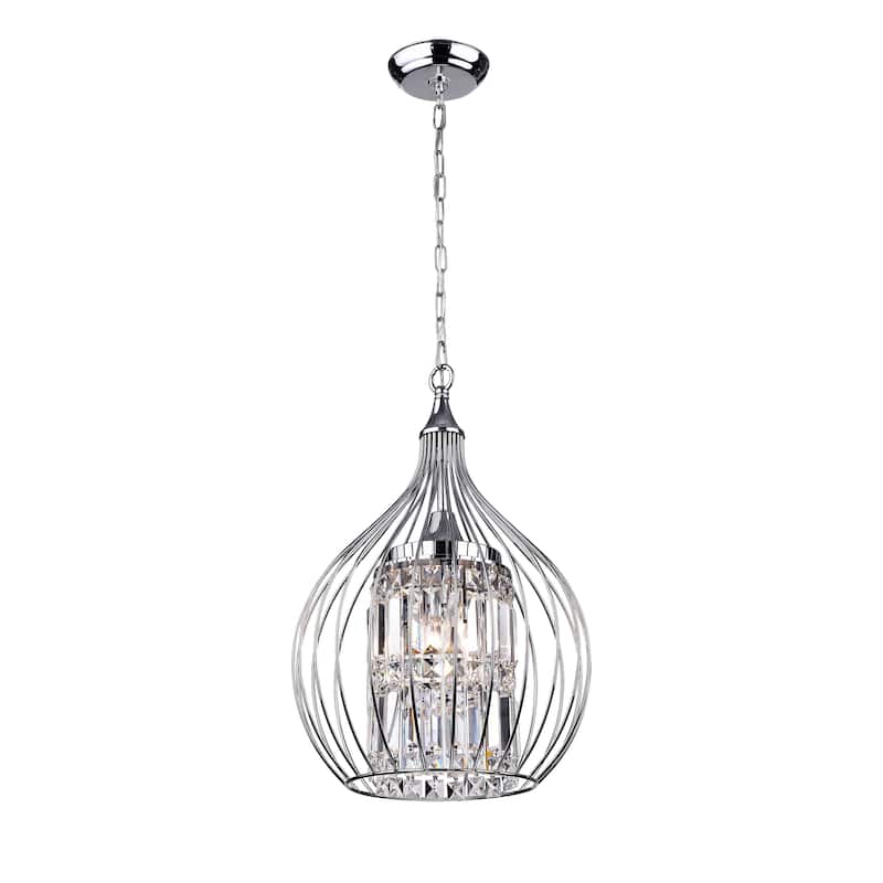 Acatia 3-light Chrome Foyer Pendant