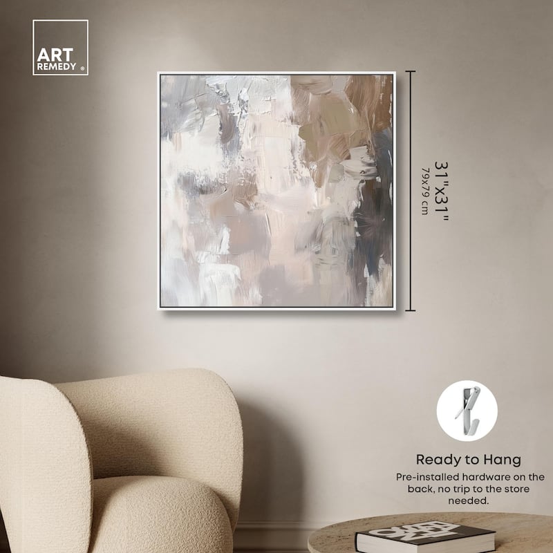 Faded Textured II Canvas by Art Remedy