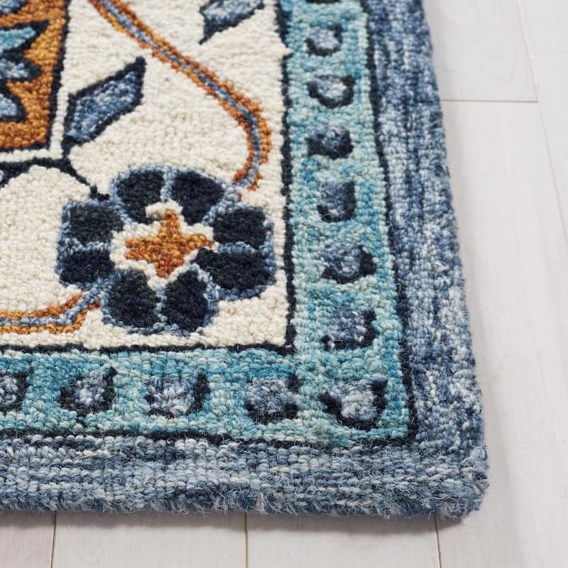 SAFAVIEH Handmade Metro Angret Medallion Wool Rug