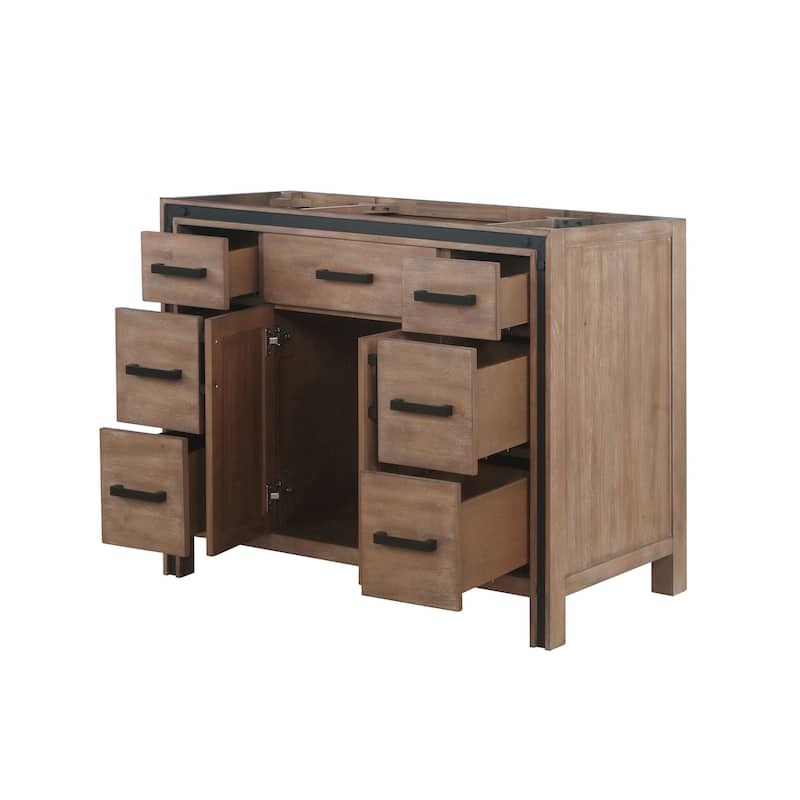 Lexora Ziva 48 inch single Bathroom Vanity Only