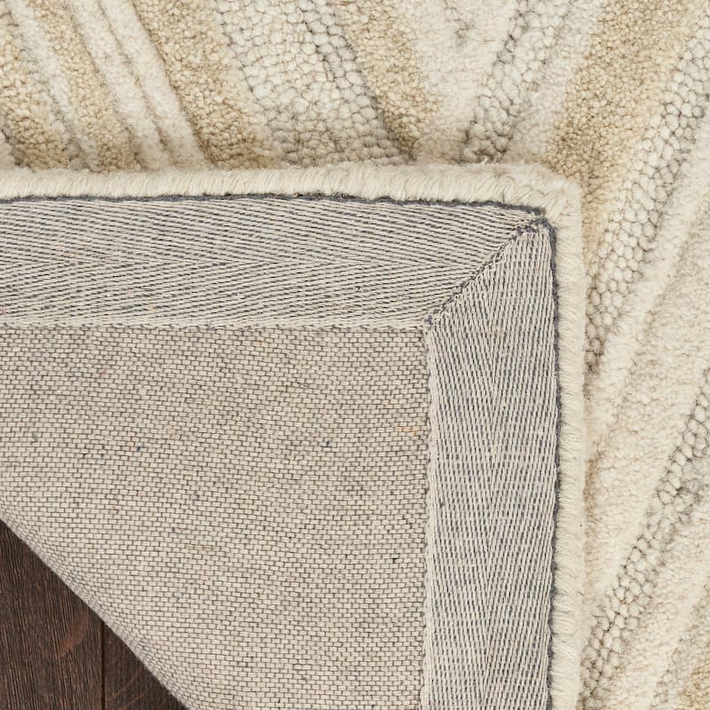 Nourison Graceful Indoor only Geometric Wool Area Rug