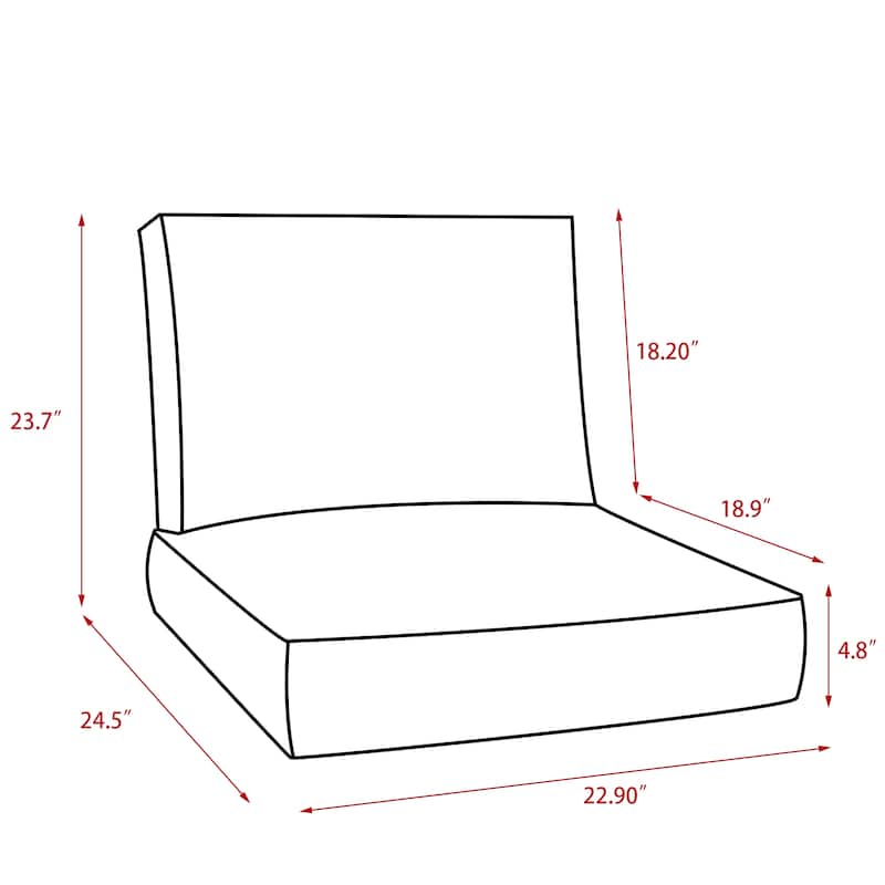 Sunbrella Patio Outdoor Seat Cushion