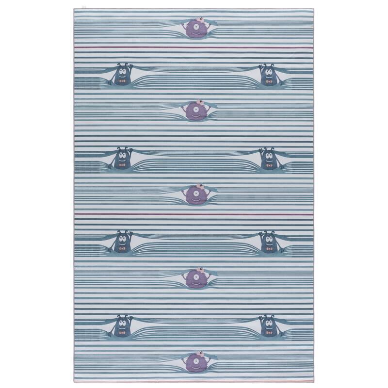 SAFAVIEH Tacoma Kids Annaleena Kids & Tween Rug - 6' x 9' - Grey/Blue