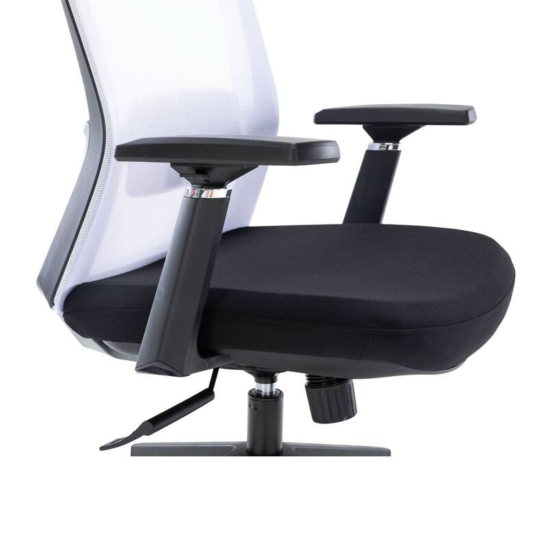 Ingram Contemporary Ergonomic Mesh Office Chair - Adjustable Height & Armrests, Mid-Back Swivel Desk Chair for Home Office