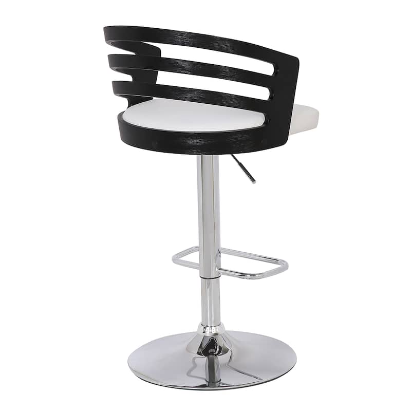 Bentwood Modern Contemporary Adjustable Bar Stool