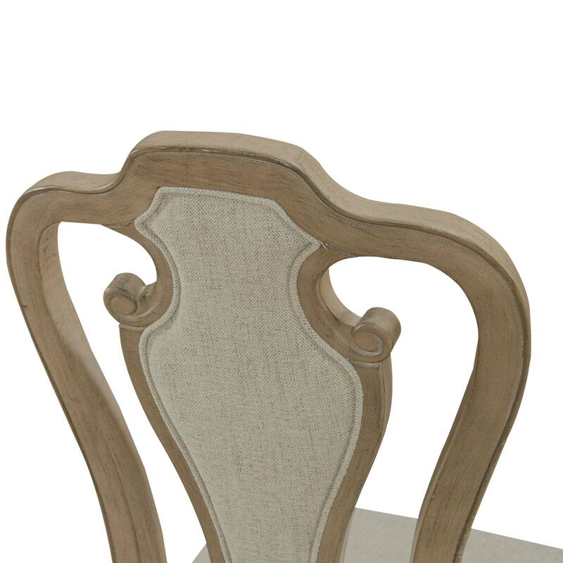 Magnolia Manor Splat Back Upholstered Side Chair (Set of 2)