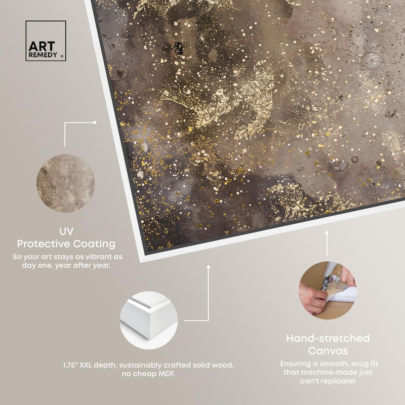 Galactic Traces Canvas by Art Remedy