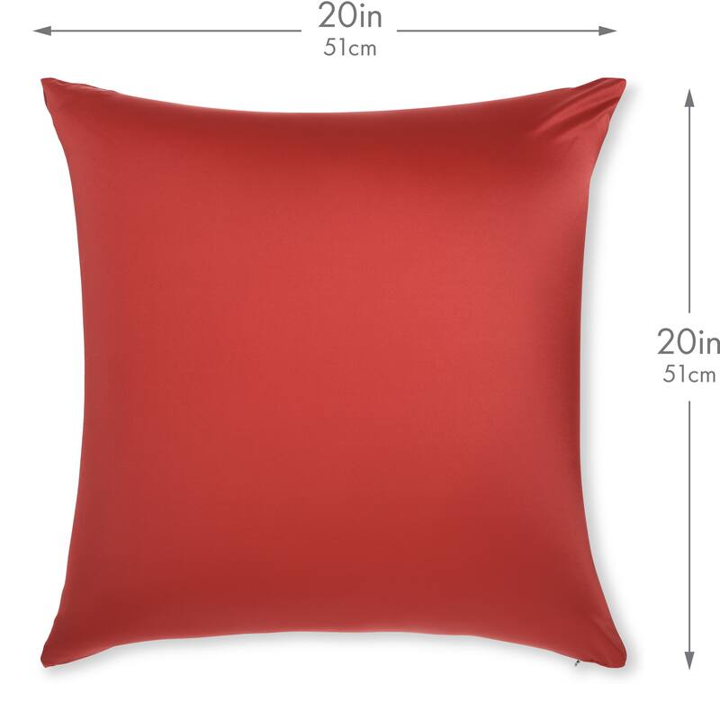 Throw Pillow Cozy Soft Microbead Maroon 1 Pc Bed Bath & Beyond