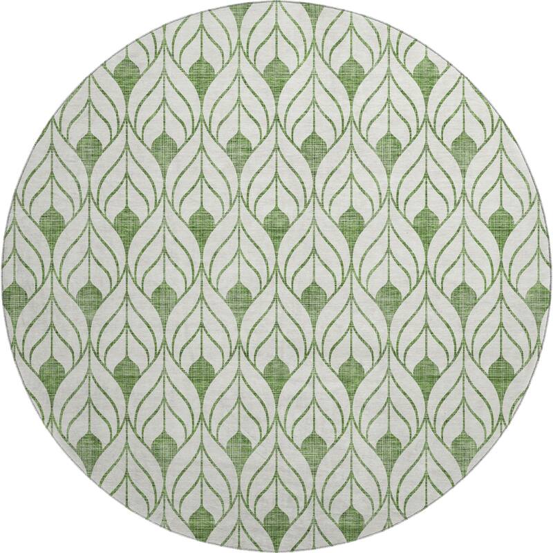 Premium Washable Super Soft Modern Teardrop Mayfield Rug