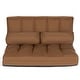 preview thumbnail 26 of 61, Costway Foldable Floor Sofa Bed 6-Position Adjustable Lounge Couch
