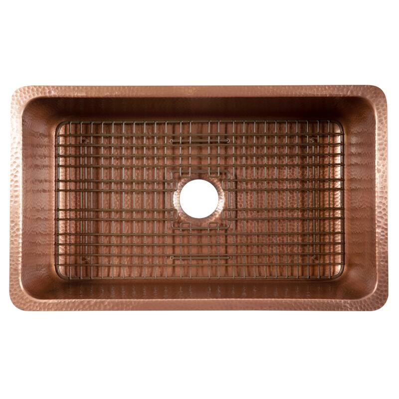 SinkSense Wren Antique Brown 27" x 15" Kitchen Sink Bottom Grid