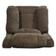 preview thumbnail 22 of 37, Chenille Manual Recliner with 3-Position Adjustable Backrest, Soft Foam Seat, Durable Frame, 330LB Weight Support