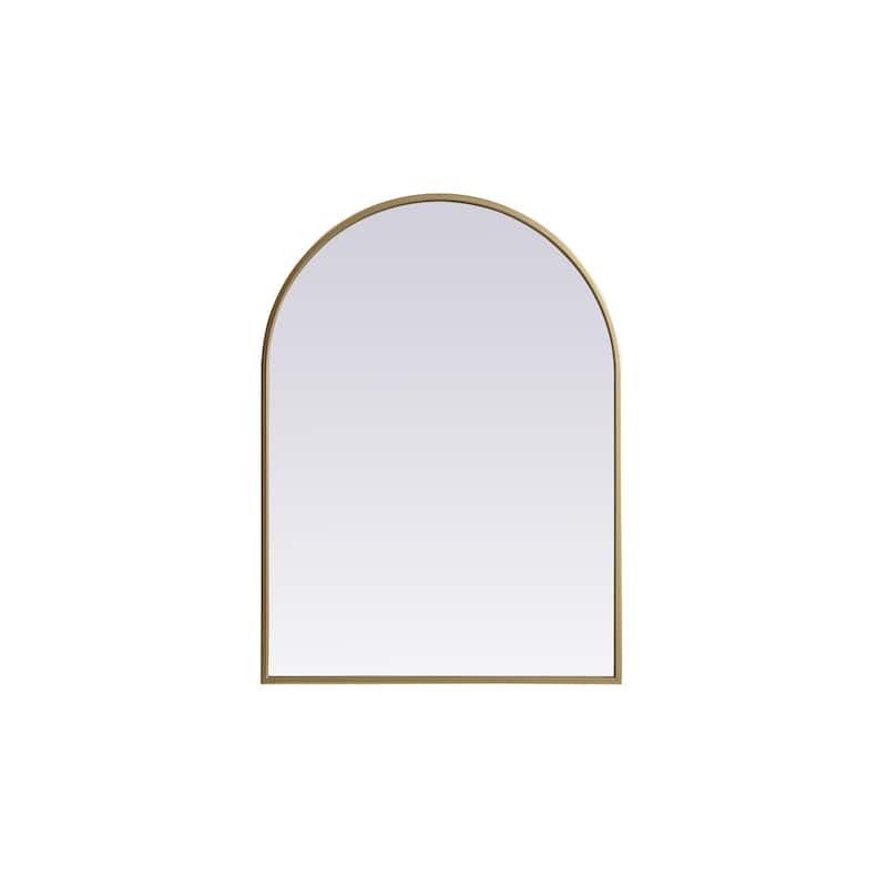 Elegant Lighting MR1A2230 Ayra 22" W x 30" H Modern Arched Bathroom - Brass