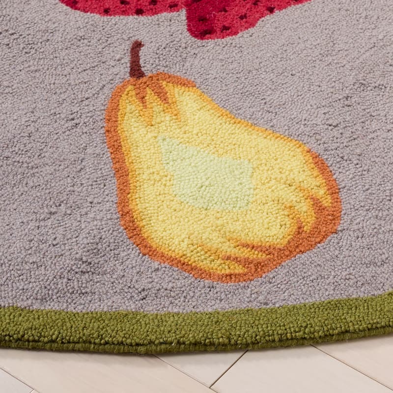 SAFAVIEH Handmade Chelsea Sefkije French Country Fruit Wool Rug