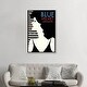 preview thumbnail 11 of 10, iCanvas "Blue Velvet Minimalist Poster - Dorothy " by Popate Framed Canvas Print