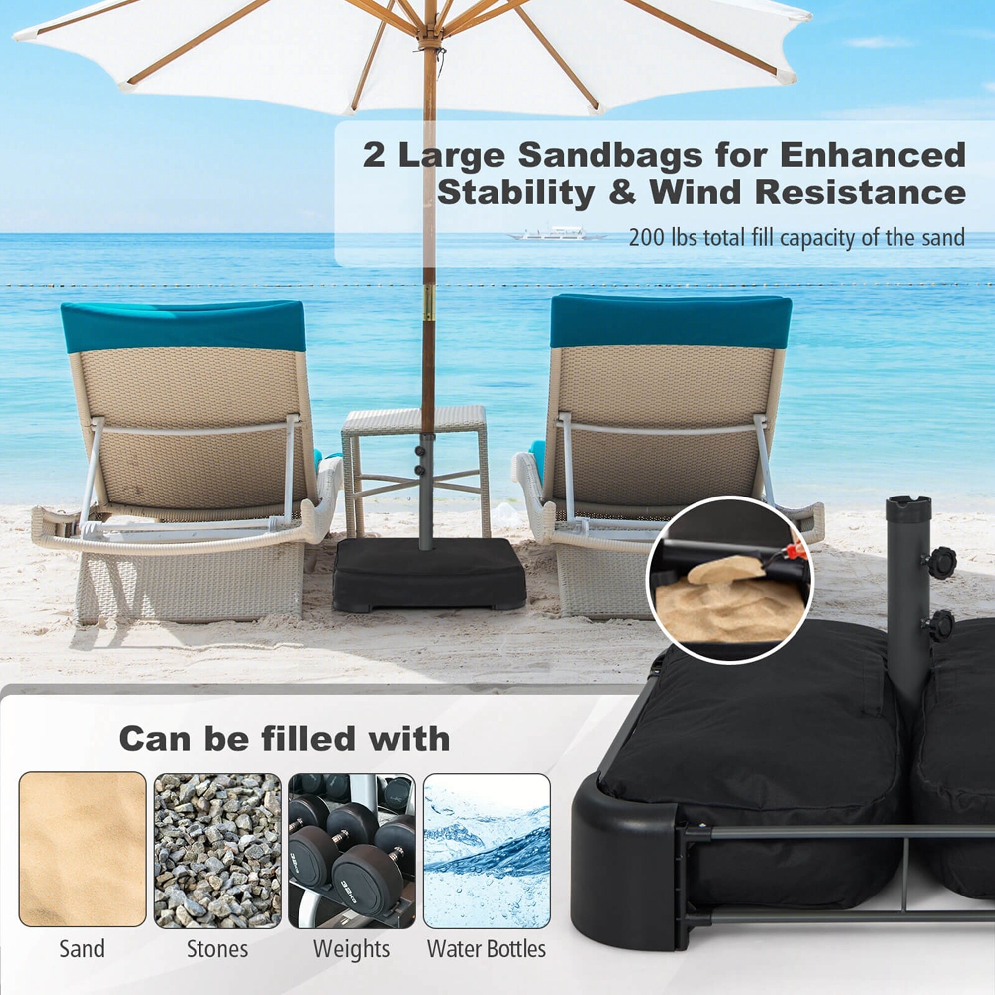 bellini patio umbrella directions Assemble your large outdoor umbrella in these easy steps!