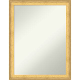 Owen Gold Non-Beveled Wood Framed Wall Mirror - Owen Gold