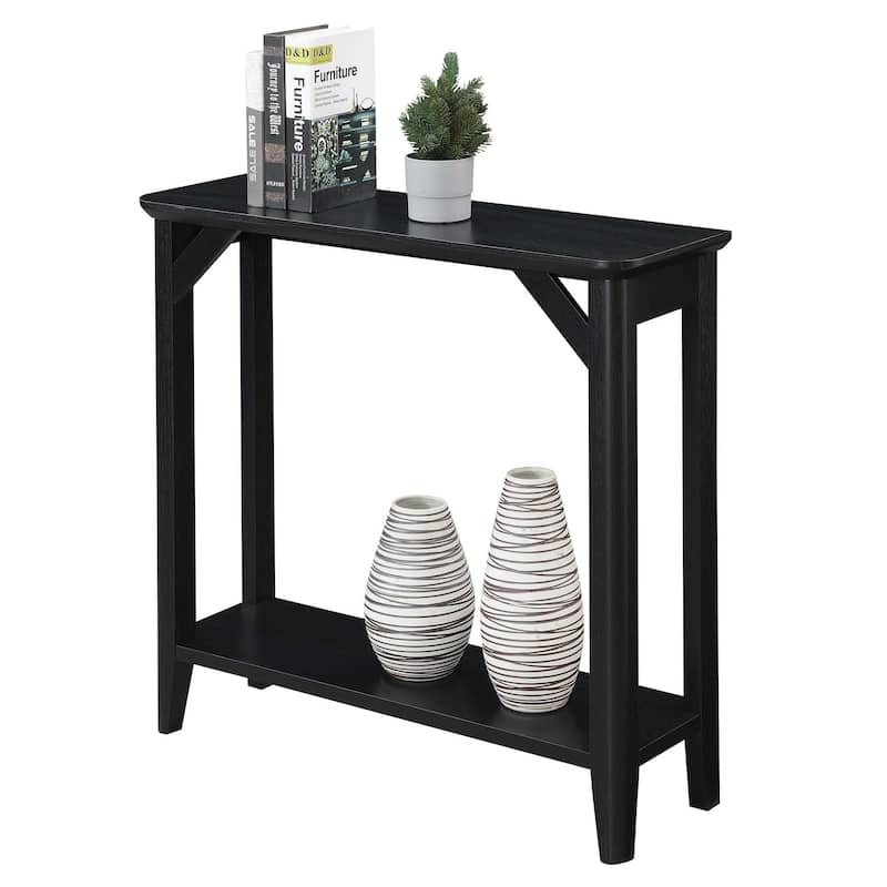 Convenience Concepts Winston Entryway Hall Table with Shelf