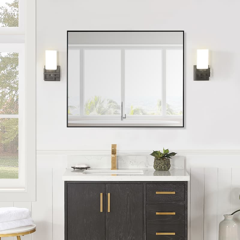 Altair Sassi Bathroom/Vanity Aluminum Framed Wall Mirror