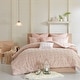 preview thumbnail 53 of 137, Intelligent Design Brooklyn Cotton Jacquard Duvet Cover Set with Euro Shams and Throw Pillows