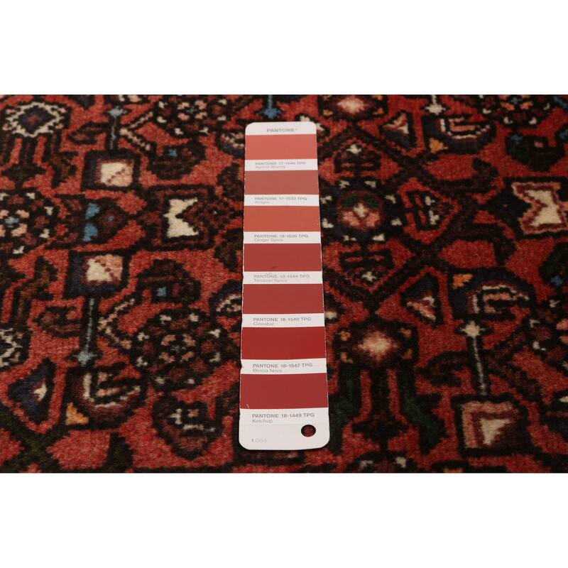 ECARPETGALLERY Hand-knotted Andelz Copper Wool Rug - 2'6 x 12'5