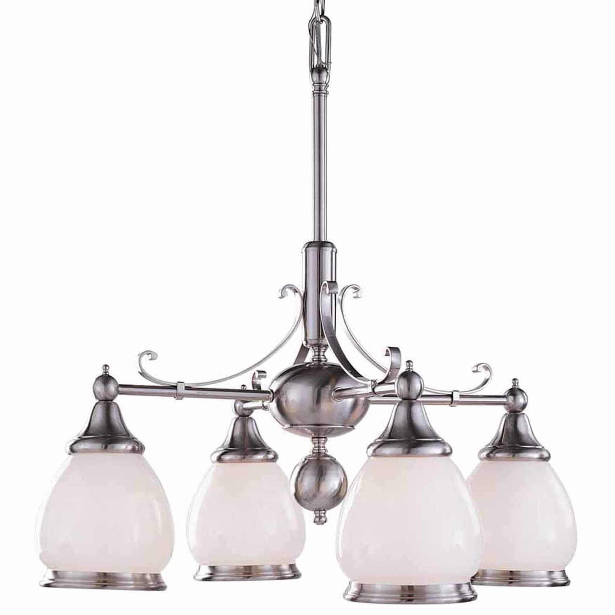 Volume Lighting V4674  Hyde Park 4 Light 25" Wide Chandelier - (Florence Bronze) - Chandeliers For Bedrooms by Overstock.com