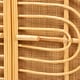preview thumbnail 6 of 9, bali & pari Ovalet Modern Bohemian Natural Brown Rattan 2-Door Sideboard