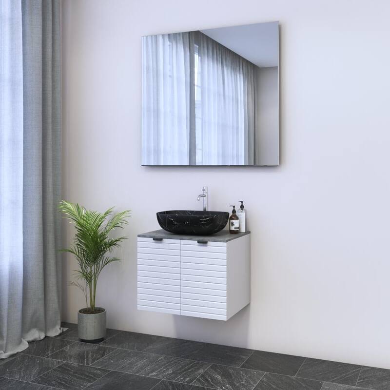 Capri 2D 60 Floating Bathroom Vanity (24" Width)