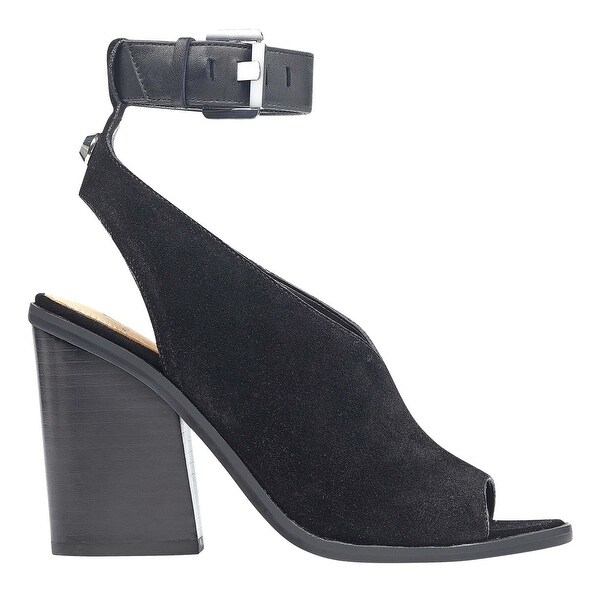 Marc Fisher Womens Vidal2 Suede Open Toe Casual Ankle Strap Sandals - 8